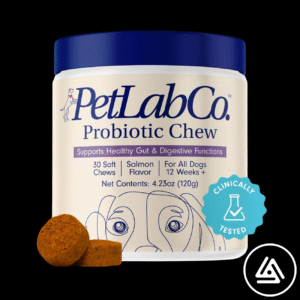 PetLab Co. Probiotics for Dogs, Support Gut Health, Occasional Diarrhea 30 Chews