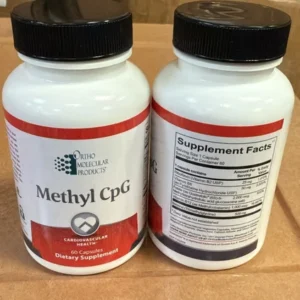 Ortho Molecular Products Methyl CpG - 60 Capsules - Exp 11/26
