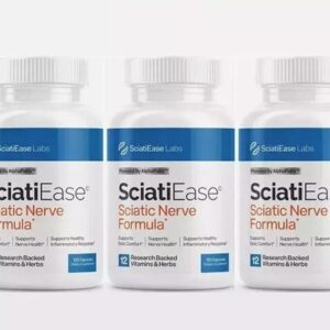 3 SciatiEase Labs Ease Sciatic Nerve Formula 120 Capsules - New! Exp 2/27